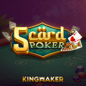 5 Card Poker on 1xbetloginapk